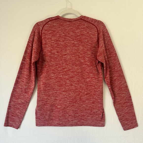 Lululemon Metal Vent Tech Long Sleeve Shirt – Red – Men’s Size Small - Picture 2 of 8